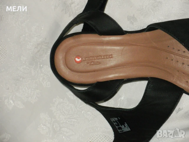 CLARKS нови естествен набук 37и1/2, снимка 11 - Сандали - 51013701