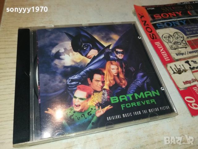 BATMAN FOREVER CD 2309251040, снимка 4 - CD дискове - 51804535