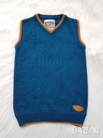 Детски пуловер без ръкав 4-5 години , снимка 4 - Детски пуловери и жилетки - 32049934