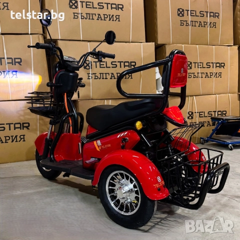 Електрическа триколка Класик 1500W високопроизводителни батерии от последно поколение BLACK GOLD с у, снимка 15 - Мотоциклети и мототехника - 52407239