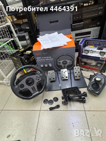 Волан с педали, снимка 2 - Джойстици и геймпадове - 52708959
