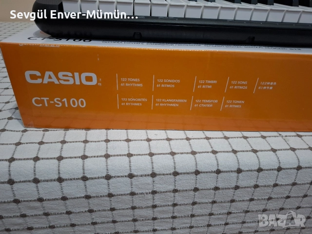синтезатор касио, снимка 7 - Синтезатори - 54250239