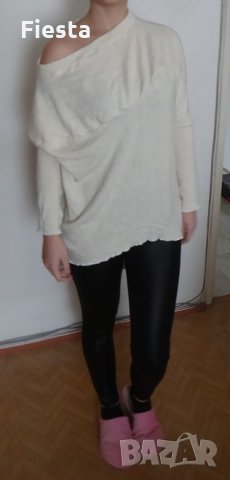 Нова плетена туника бледо жълта, снимка 10 - Туники - 31275561