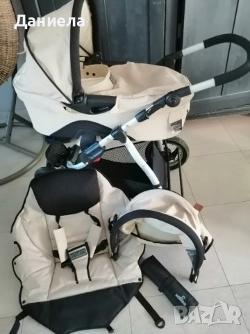 Бебешка количка 2в1 Мutsaerts (Mutsy) с подаръци , снимка 5 - Детски колички - 37276852