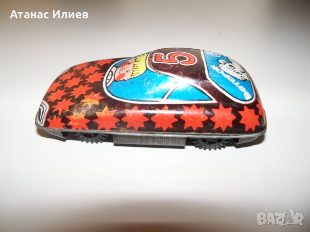 Малка соц ламаринена количка от СССР ветерок, снимка 3 - Коли, камиони, мотори, писти - 38513592