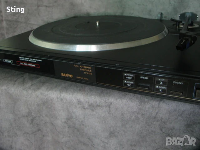   SANYO TP 6125 Грамофон , Механично Изправен , Дозате е налична
