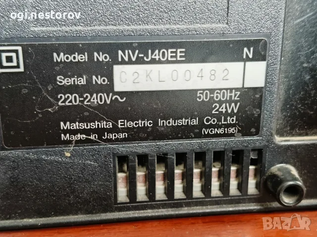 Видео Panasonic , снимка 6 - Плейъри, домашно кино, прожектори - 56267103