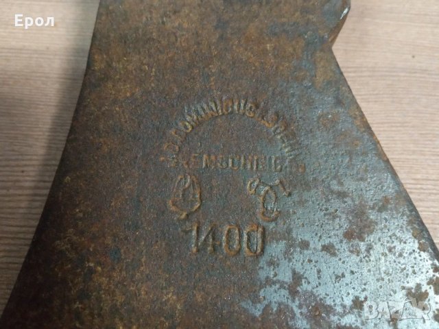 J.D.Dominicus & sohne-Колекционерска брадва., снимка 2 - Други ценни предмети - 31280071