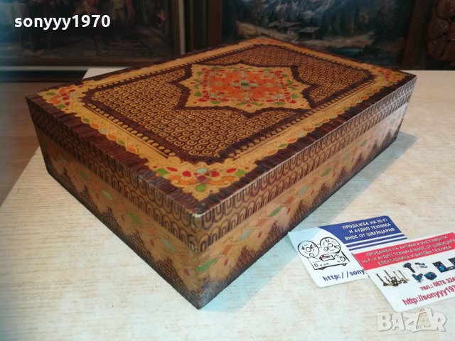 голяма стара дървена кутия 0511201307, снимка 4 - Колекции - 30683239