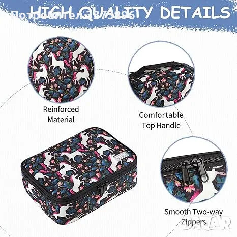 Голям несесер за моливи и други художествени материали, снимка 4 - Ученически пособия, канцеларски материали - 50286460