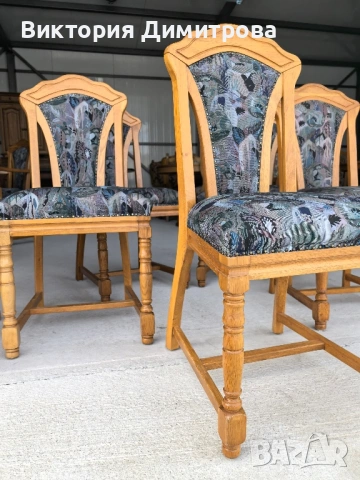 Комплект от 6 трапезни стола , снимка 6 - Столове - 53088188