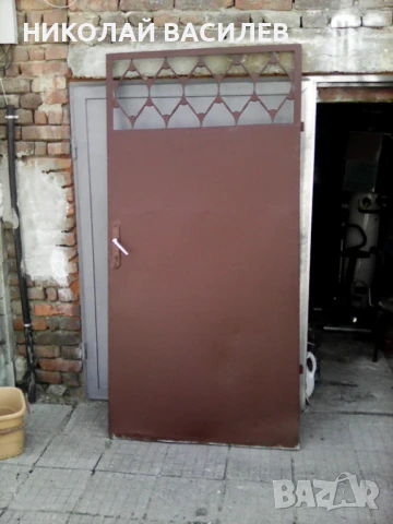 Метална    врата    /    от   снимката / без   каса    /  90  /  2  м   .      , снимка 6 - Други - 49990460