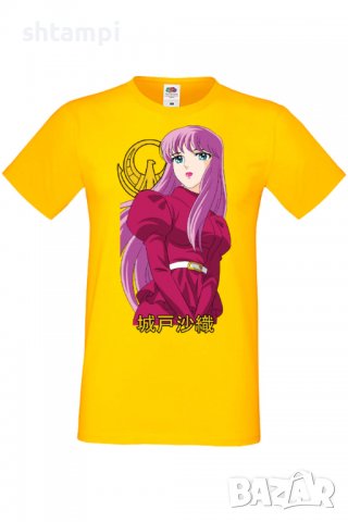 Мъжка тениска Saint Seiya Athena,Анимация,игра,Празник,Повод,, снимка 10 - Тениски - 38122573