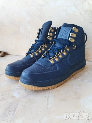 Nike Lunar Force 1 Duckboot '18 - страхотни мъжки кецове КАТО НОВИ 42-номер, снимка 9 - Кецове - 52829445