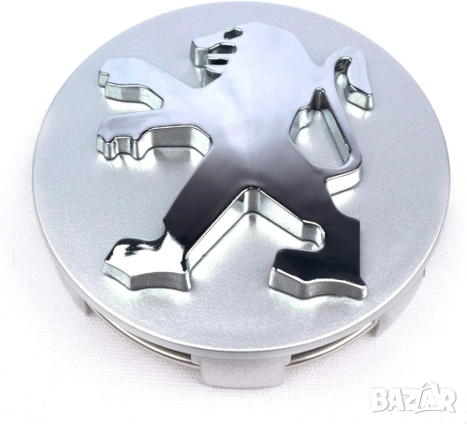 Комплект 4 броя централни капачки за джанти Peugeot 60 мм, снимка 3 - Аксесоари и консумативи - 52854293