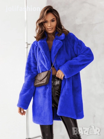 Плюшени палта, снимка 4 - Палта, манта - 42541004