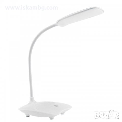 ЛЕД настолна лампа с чупещо рамо с регулиране на светлината - код 3742, снимка 9 - Настолни лампи - 37997442