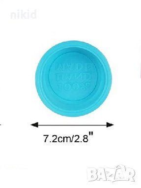 100% Hand Made кръгъл силиконов молд форма калъп гипс сапун шоколад декор украса , снимка 2 - Форми - 40527050