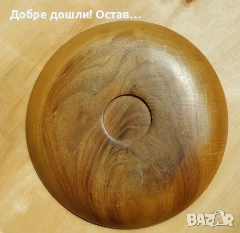 Стари дървени чинии: Дървена чиния за хляб, дърворезба, Виена, автор, снимка 9 - Други - 50207262