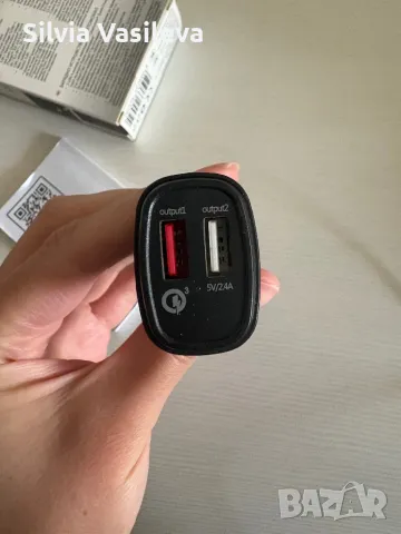 Зарядно за смартфон за кола Silver Crest, снимка 2 - Аксесоари и консумативи - 49100902