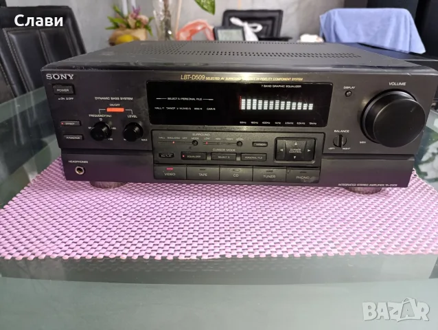Усилвател SONY TA-D509 , снимка 6 - Ресийвъри, усилватели, смесителни пултове - 56473991