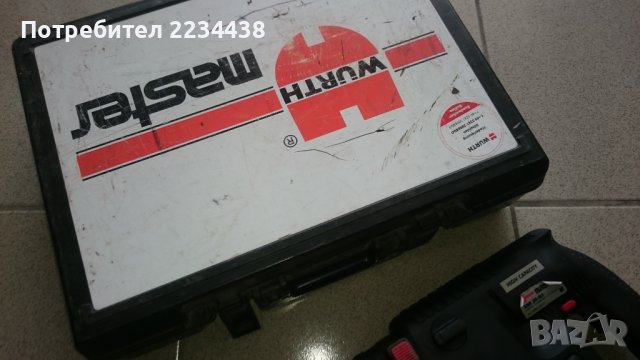 Акумулаторен перфоратор Wurth 24V, снимка 10 - Бормашини - 36769833