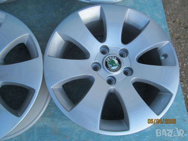 Алуминиеви джанти - 5 x 112 - 16 цола за SKODA ,Volkswagen,Seat,Audi,Cupra,Ford , снимка 5 - Гуми и джанти - 54168398