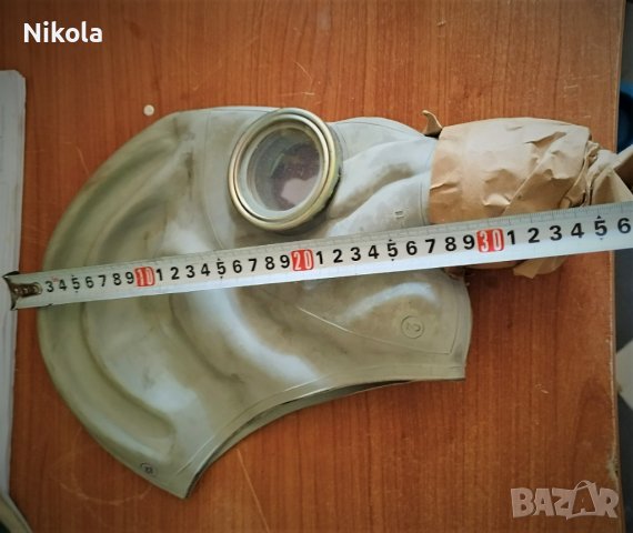 Противогаз маска без филтър №3, снимка 4 - Антикварни и старинни предмети - 42122082