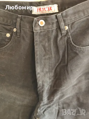 Мъжки дънки в черен цвят от марката BOCH. Размерът им е 31/42., снимка 2 - Дънки - 49237745