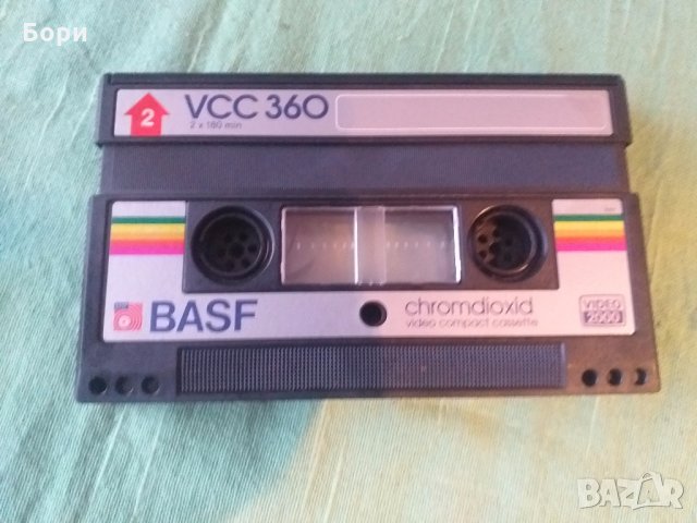 BASF VIDEO 2000  BASF VCC 360 Видеокасета, снимка 2 - Плейъри, домашно кино, прожектори - 31428907