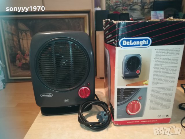 delonghi hvm02 made in italy 2000w 1702211125, снимка 8 - Отоплителни печки - 31847688