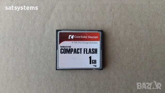 TDK/PQI 1GB CoreSolid Storage Industrial CompactFlash (CF)
