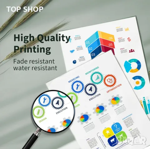 Касети с мастило Greenjob LC422 за Brother MFC-J5340DW MFC-J5345DW MFC-J5740DW (опаковка от 4), снимка 3 - Консумативи за принтери - 49500295