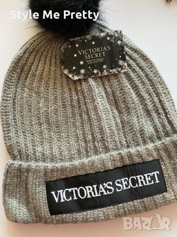 Оригинална шапка или шал Victoria’s Secret Pom Pom , снимка 6 - Шапки - 27276803