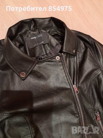 Дамско кожено яке, снимка 4 - Якета - 42104583