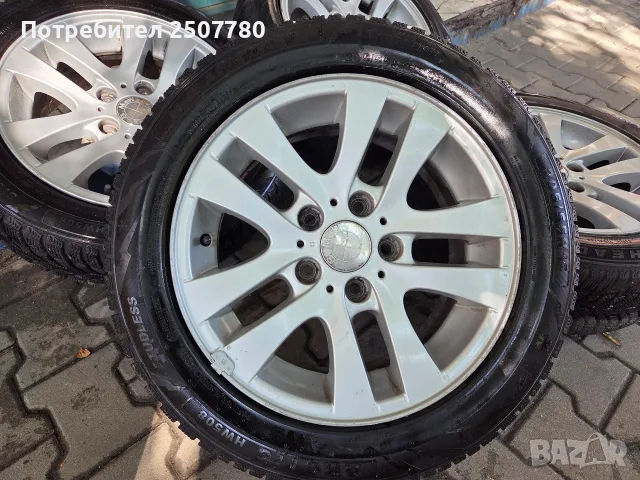 Оригинални джанти за bmw e46 e90 e87 с нови гуми 205 55 16 цола , снимка 4 - Гуми и джанти - 56010809