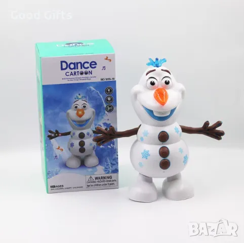 Пеещ и Танцуващ Олаф от Замръзналото кралство FROZEN Olaf Играчка Олаф