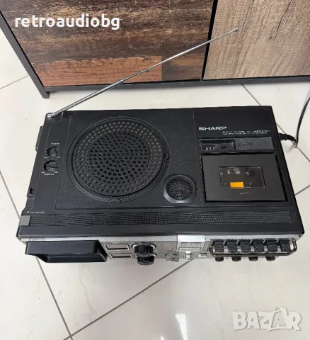 🔊Ретро радиокасетофон с телевизор SHARP 5P-27G - 1978 - 1979 г. - Made in Japan💥🔊, снимка 9 - Радиокасетофони, транзистори - 50249858