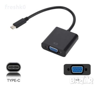HDMI / USB-C  към HDMI / VGA преходи, снимка 2 - Кабели и адаптери - 31339977