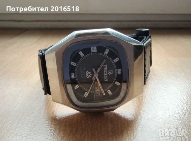 RICOH Japan made 21 jewels Automatic, снимка 8 - Мъжки - 53984832