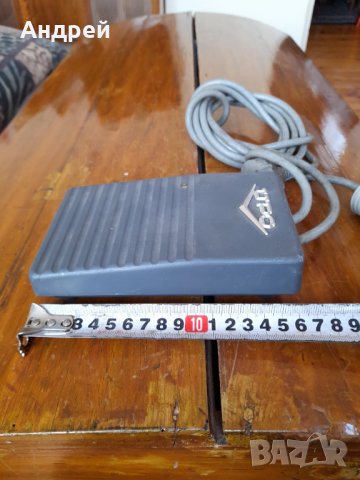 Стар контролен педал UPO, снимка 6 - Други ценни предмети - 31976797