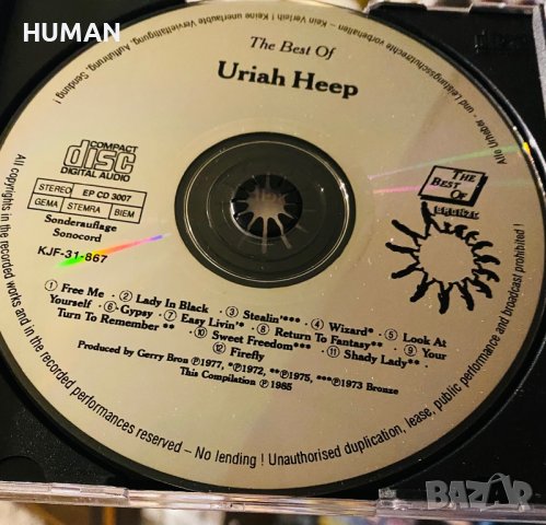 Uriah Heep,The BYRDS, снимка 7 - CD дискове - 39795321