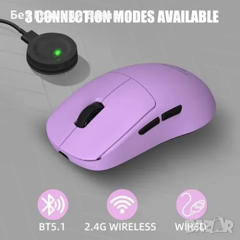 Нова лека Безжична геймърска мишка Z2 Mini 30K DPI 8K 400ч Батерия