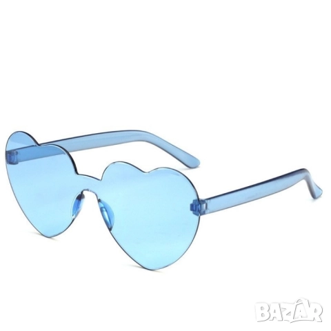 Водоустойчиви дамски очила със стъкла във форма на сърца