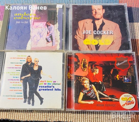 Anders Osborne,Joe Cocker,Roxette , снимка 1 - CD дискове - 37683975