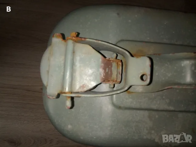 Стара туба за гориво 20 л., снимка 5 - Антикварни и старинни предмети - 49115913