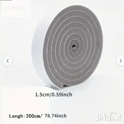 Полиуретанова уплътнителна лента 2м, снимка 2 - Други стоки за дома - 49225422
