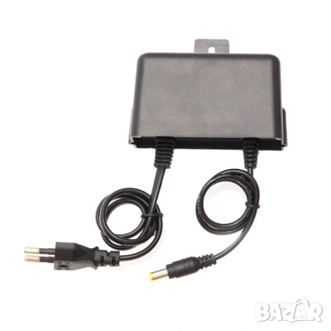 Водоустойчив Захранващ Адаптер за Външни Камери 12V 2A, IP66 Защита