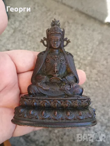 Бронзова статуетка-3, снимка 7 - Антикварни и старинни предмети - 50099377