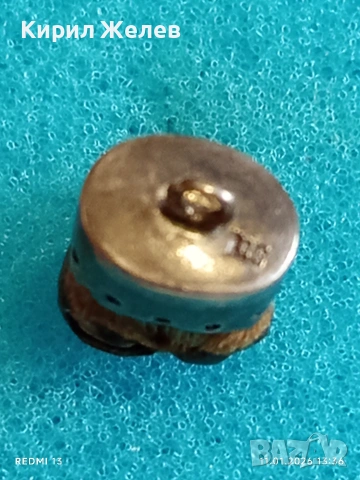 Винтидж бижу копито на животно в сребърен обков амулет 52550, снимка 7 - Колиета, медальони, синджири - 53062355